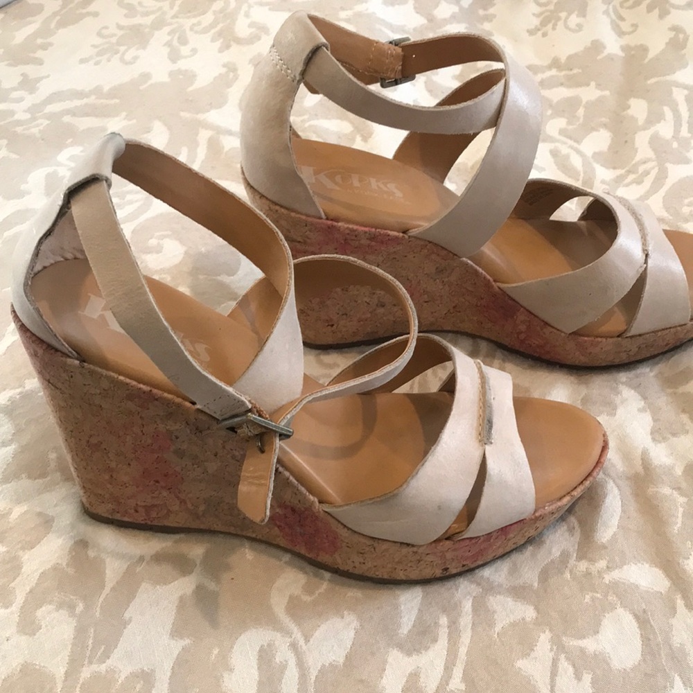 Wedge platform sandals